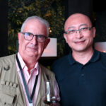 参加贝丹德梭精品酒展,遇到了Michel Bettane